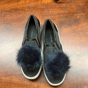 Rebecca Minkoff Sloane Pom Pom slip on sneakers